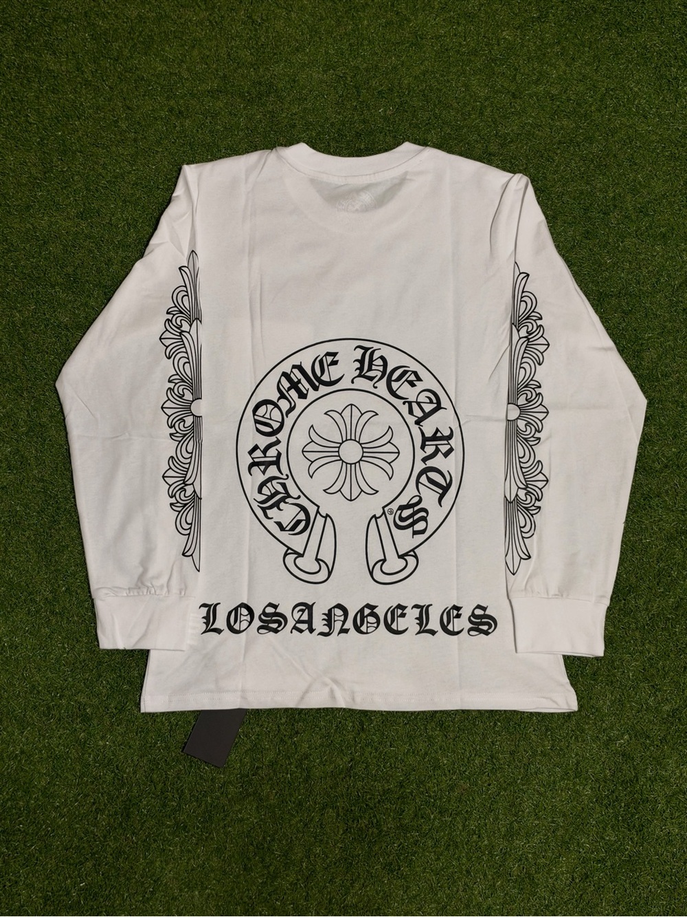Classic White LA Chrome Hearts Long Sleeve